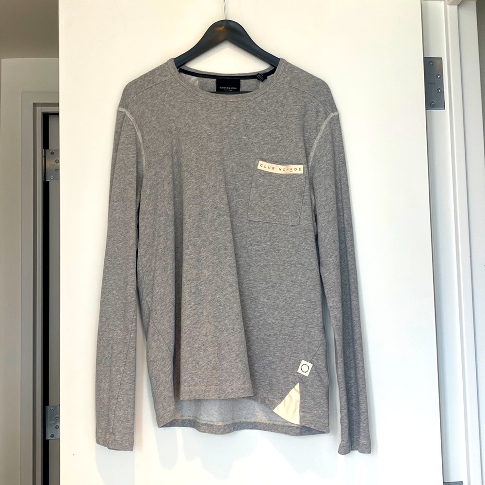 Scotch and Soda Men crew neck long sleeve